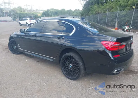 2019 BMW 750I xDrive из США, поврежденный, VIN WBA7F2C53KB240437